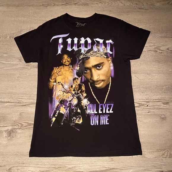 2Pac All Eyez On Me Rap T-Shirt Men’s size Small - Picture 1 of 4